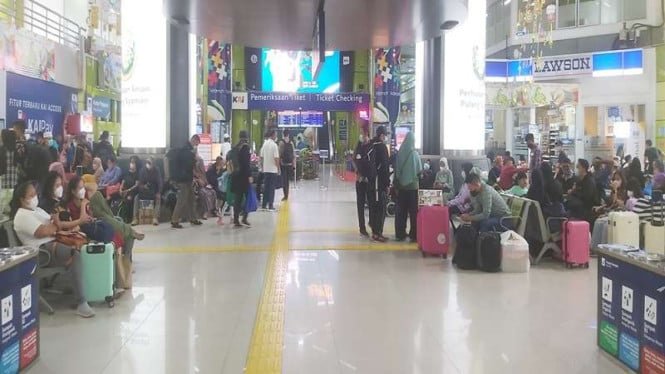 564 mil billetes de tren Eid 2026 vendidos desde Gambir y Pasar Senen, aquí están los asientos restantes