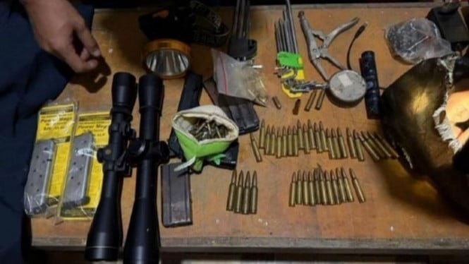 Arrestan al asesino del elefante decapitado en Pelalawan