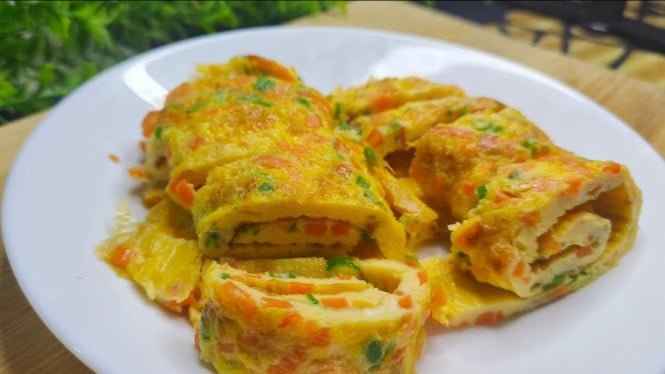 Receta de tortilla de queso para menú sahur, práctica y deliciosa