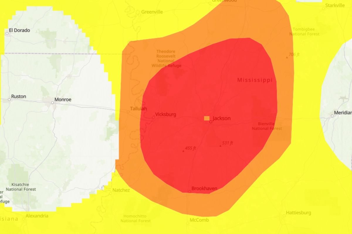 Se recomendó a miles de personas en Mississippi que permanecieran en casa
