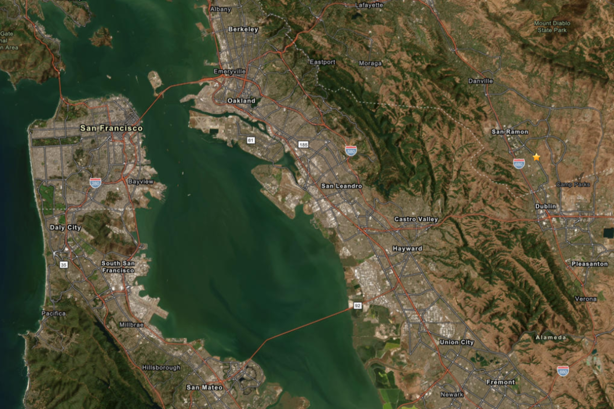 Terremoto en California sacude San Ramón