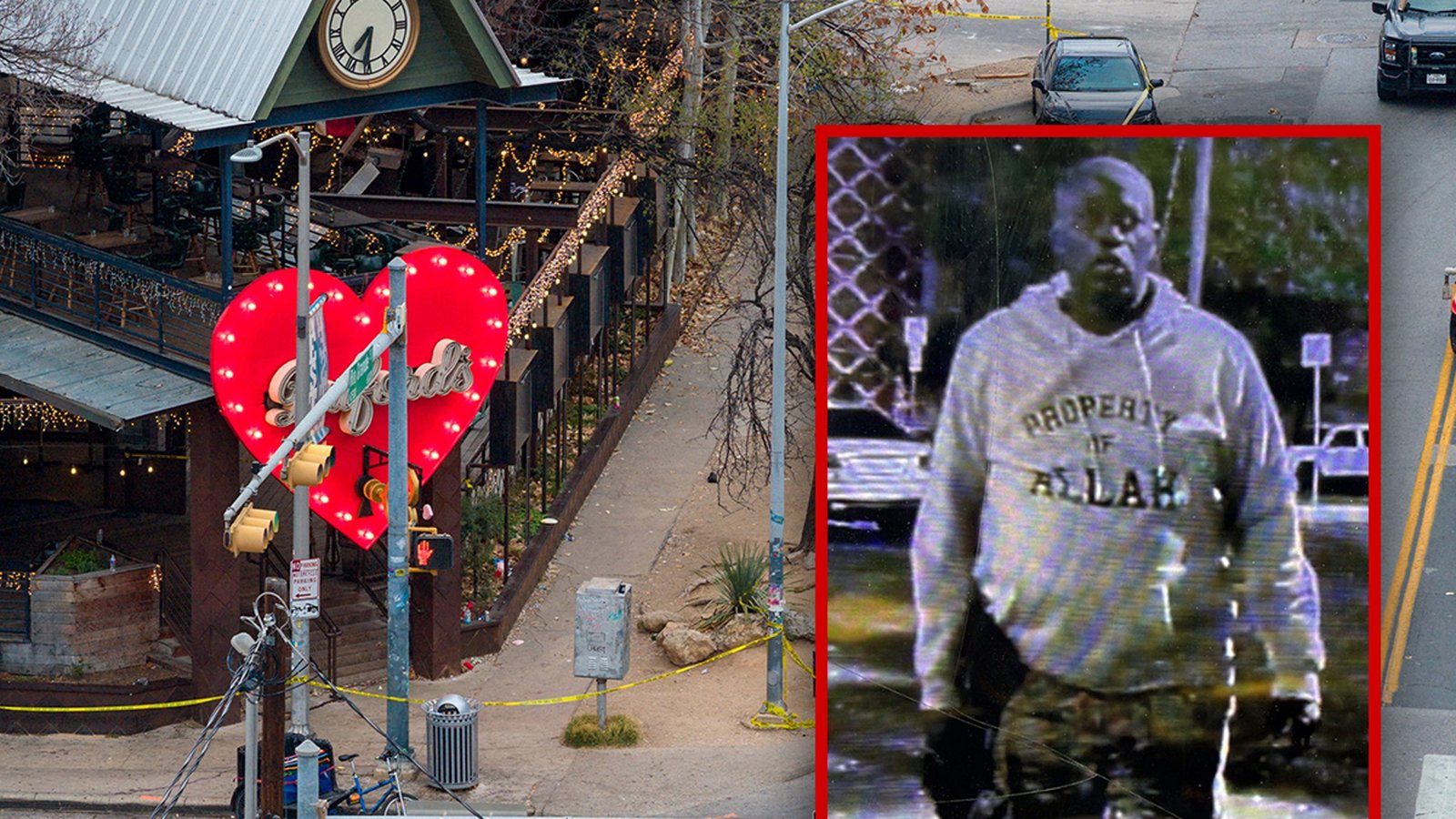 Tirador masivo de Texas con posibles vínculos terroristas, fotografiado con arma larga