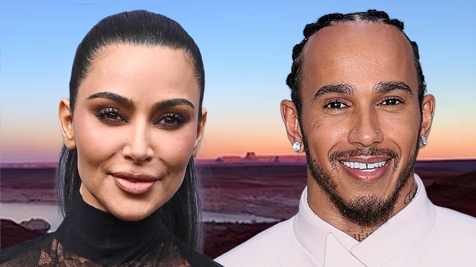 Kim K y Louis Hamilton comparten fotos de su escapada romántica a Arizona