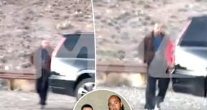 Kim Kardashian y Lewis Hamilton contemplan los atardeceres en el desierto durante un romántico viaje a Arizona