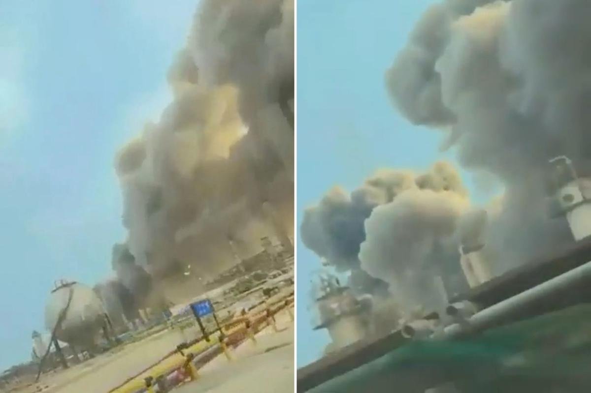 El gigante petrolero saudita Aramco cerró después del ataque con drones en Ras Tanura